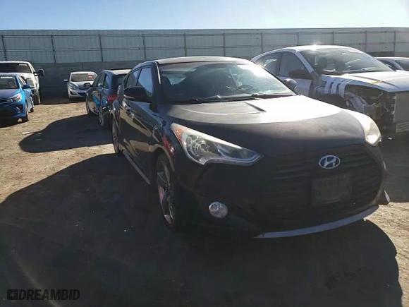 2013 Hyundai Veloster Turbo w/Black Int with VIN KMHTC6AE4DU141049, listed as a Copart auction lot 88761575 with 92,196 mi miles and Salvage Title. Bid and sale history available at carsss.com. Image 11.
