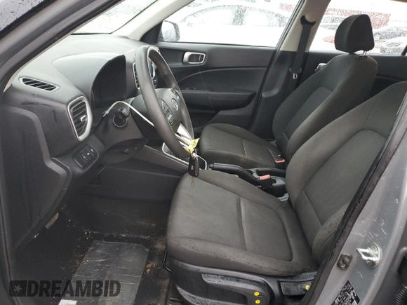 2021 Hyundai Venue SE with VIN KMHRB8A37MU129792, listed as a Copart auction lot 51271125 with 56,230 mi miles and Salvage Title. Bid and sale history available at DreamBid. Image 7.
