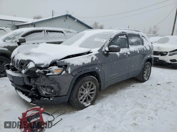 2019 Jeep Cherokee Latitude Plus with VIN 1C4PJLLX0KD403851, listed as a Copart auction lot 84743624 with Not provided miles and Salvage title. Bid and sale history available at DreamBid. Image 1.