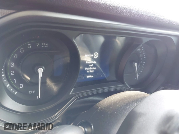 2024 Jeep Wrangler Sport S with VIN 1C4RJXN64RW141013, listed as a IAAI auction lot 42806441 with 5,893 mi miles and . Bid and sale history available at DreamBid. Image 7.