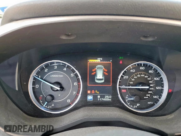 2019 Subaru Ascent Limited with VIN 4S4WMAJD5K3469670, listed as a Copart auction lot 62731435 with 117,469 mi miles and Salvage title. Bid and sale history available at DreamBid. Image 9.