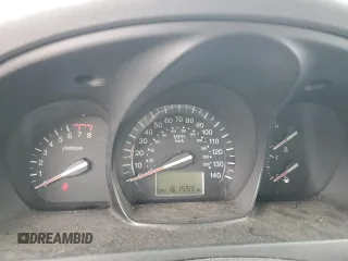 2008 Kia Spectra EX with VIN KNAFE121285529131, listed as a Copart auction lot 61096535 with 161,595 mi miles and Salvage title. Bid and sale history available at DreamBid. Image 9.