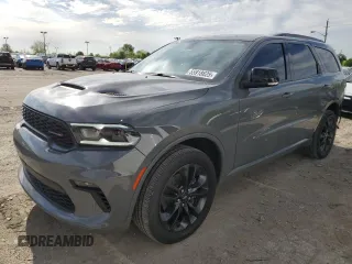 2021 Dodge Durango GT with VIN 1C4RDJDG1MC751671, listed as a Copart auction lot 55918625 with 49,208 mi miles and Salvage title. Bid and sale history available at DreamBid. Image 1.