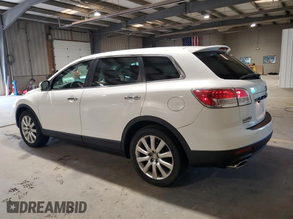 2008 Mazda CX-9 Touring with VIN JM3TB38V880149008, listed as a Copart auction lot 54981355 with 79,862 mi miles and Clean Title. Bid and sale history available at DreamBid. Image 2.