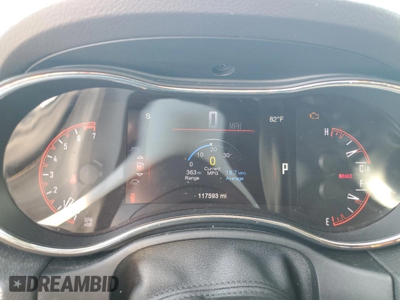 2016 Dodge Durango Limited with VIN 1C4RDJDG2GC467518, listed as a Copart auction lot 64570305 with 117,593 mi miles and Salvage title. Bid and sale history available at DreamBid. Image 9.