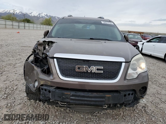 2009 GMC Acadia SLT2 z VIN 1GKER33D69J148077, wystawiony jako Copart lot #54074735 z przebiegiem Nie podano mil oraz Szkoda całkowita • Salvage title. Historia ofert i sprzedaży dostępna na DreamBid. Obrazek 5.