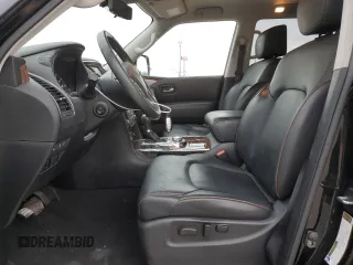 2018 Nissan Armada Platinum with VIN JN8AY2NEXJ9733932, listed as a Copart auction lot 68540944 with 60,030 mi miles and Salvage Title. Bid and sale history available at carsss.com. Image 7.