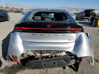 2024 Toyota Prius LE with VIN JTDADABU9R3015428, listed as a Copart auction lot 43256135 with 24,202 mi miles and Salvage title. Bid and sale history available at DreamBid. Image 6.