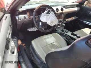 2018 Ford Mustang EcoBoost Premium with VIN 1FATP8UH4J5138707, listed as a Copart auction lot 52499475 with 92,254 mi miles and Salvage title. Bid and sale history available at DreamBid. Image 8.