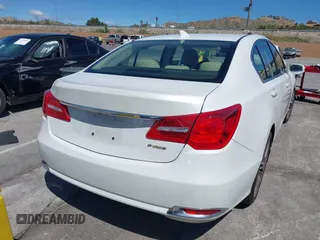 2014 Acura RLX Tech Pkg with VIN JH4KC1F51EC001557, listed as a IAAI auction lot 41937077 with 45,392 mi miles. Bid and sale history available at carsss.com. Image 4.