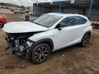 2017 Lexus NX 200t z VIN JTJBARBZ0H2113840, wystawiony jako Copart lot #56499405 z przebiegiem 87 376 mil mil oraz Szkoda całkowita • Salvage title. Historia ofert i sprzedaży dostępna na DreamBid. Obrazek 1.