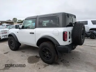 2022 Ford Bronco with VIN 1FMDE5CP3NLB21065, listed as a Copart auction lot 74299164 with Not Provided miles and Non Repairable. Bid and sale history available at DreamBid. Image 2.