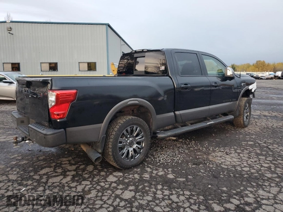 2019 Nissan Titan XD SL with VIN 1N6BA1F43KN521254, listed as a Copart auction lot 81137814 with 74,769 mi miles and Salvage Title. Bid and sale history available at carsss.com. Image 3.