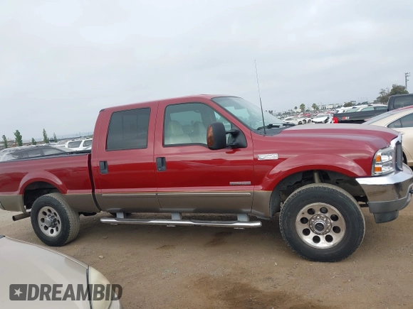 2003 Ford F-250 XL with VIN 1FTNW21P33EC85263, listed as a IAAI auction lot 42641469 with 190,852 mi miles and . Bid and sale history available at DreamBid. Image 13.