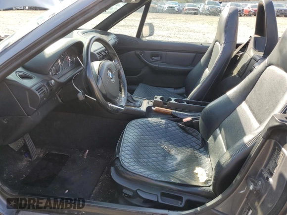2001 BMW Z3 3.0 with VIN WBACN53451LL46309, listed as a Copart auction lot 68974214 with 156,216 mi miles and Salvage title. Bid and sale history available at DreamBid. Image 7.