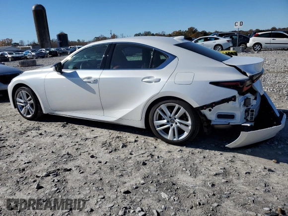 2024 Lexus IS 300 with VIN JTHCA1D24R5131944, listed as a Copart auction lot 84717014 with 4,561 mi miles and Salvage title. Bid and sale history available at DreamBid. Image 2.
