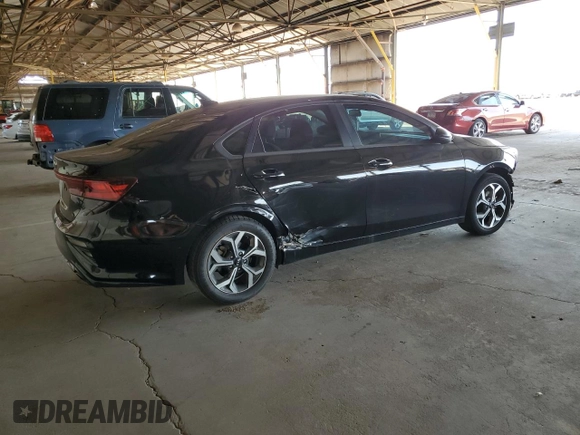 2019 Kia Forte LXS with VIN 3KPF24AD3KE067280, listed as a Copart auction lot 59010715 with 206,151 mi miles and Salvage title. Bid and sale history available at DreamBid. Image 3.