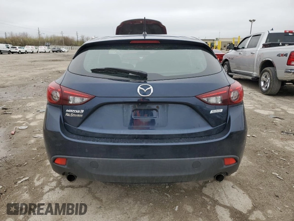 2016 Mazda 3 i Sport with VIN 3MZBM1J78GM266031, listed as a Copart auction lot 51156915 with 65,034 mi miles and Salvage Title. Bid and sale history available at DreamBid. Image 6.