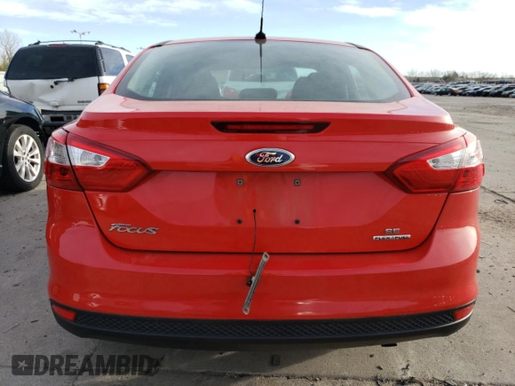 2014 Ford Focus SE with VIN 1FADP3F27EL169029, listed as a Copart auction lot 50814695 with 27,767 mi miles and Salvage Title. Bid and sale history available at carsss.com. Image 6.