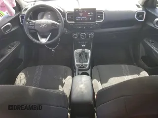 2024 Hyundai Venue SEL with VIN KMHRC8A35RU326349, listed as a Copart auction lot 48687915 with 16,007 mi miles and Salvage Title. Bid and sale history available at DreamBid. Image 8.