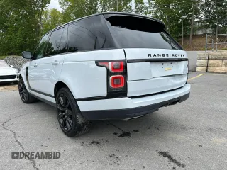 2022 Land Rover Range Rover z VIN SALGR2SU5NA459924, wystawiony jako Copart lot #58144225 z przebiegiem 44 635 mil mil oraz Czysty tytuł • Clean title. Historia ofert i sprzedaży dostępna na DreamBid. Obrazek 2.