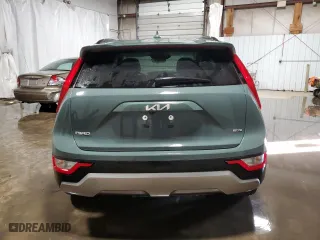 2023 Kia Niro EX with VIN KNDCR3LE6P5080719, listed as a Copart auction lot 42333635 with 22,017 mi miles and Salvage Title. Bid and sale history available at carsss.com. Image 6.