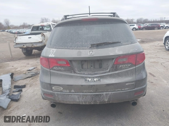 2008 Acura RDX with VIN 5J8TB18268A004693, listed as a IAAI auction lot 41131761 with 156,919 mi miles. Bid and sale history available at carsss.com. Image 17.