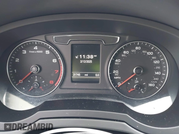 2017 Audi Q3 Premium Plus with VIN WA1JCCFS7HR002948, listed as a IAAI auction lot 41564849 with 31,745 mi miles and . Bid and sale history available at DreamBid. Image 7.