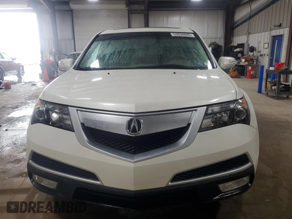 2013 Acura MDX with VIN 2HNYD2H22DH516848, listed as a Copart auction lot 53938695 with 105,633 mi miles and Salvage Title. Bid and sale history available at carsss.com. Image 5.