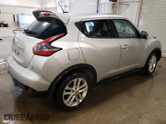 2015 Nissan Juke S with VIN JN8AF5MRXFT500414, listed as a Copart auction lot 53278615 with 147,059 mi miles and Salvage Title. Bid and sale history available at DreamBid. Image 3.