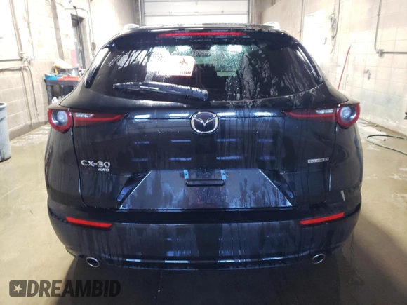 2024 Mazda CX-30 S Select Sport with VIN 3MVDMBBM7RM698567, listed as a Copart auction lot 43319535 with Not provided miles and Salvage title. Bid and sale history available at DreamBid. Image 6.