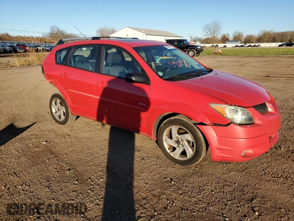 2004 Pontiac Vibe with VIN 5Y2SL62834Z443637, listed as a Copart auction lot 80664474 with 277,022 mi miles and Salvage Title. Bid and sale history available at carsss.com. Image 4.