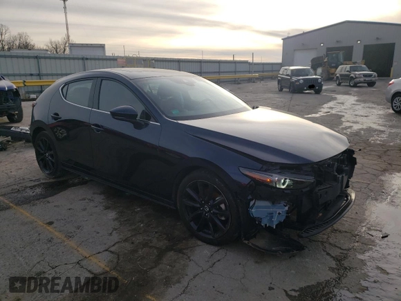 2019 Mazda Mazda3 Hatchback w/Premium Pkg with VIN JM1BPBNMXK1145331, listed as a Copart auction lot 73741432 with 0 mi miles. Bid and sale history available at carsss.com. Image 4.