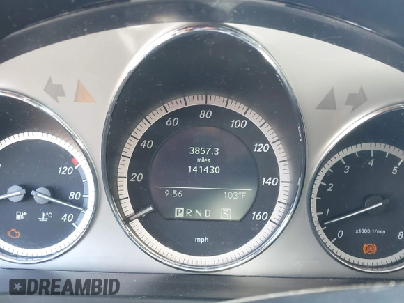 2009 Mercedes-Benz C 300 Sport with VIN WDDGF54X29R042525, listed as a IAAI auction lot 42596150 with 141,430 mi miles and . Bid and sale history available at DreamBid. Image 7.