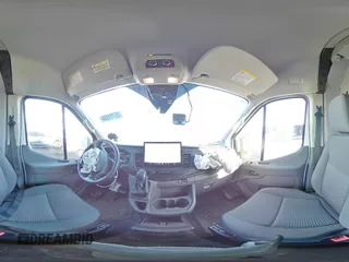 2024 Ford Transit Cargo with VIN 1FTBW3U86RKB32433, listed as a Copart auction lot 85781534 with 15,889 mi miles and Salvage Title. Bid and sale history available at DreamBid. Image 14.