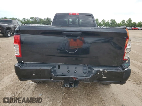 2022 Ram 2500 Tradesman with VIN 3C6UR5HJ9NG423994, listed as a Copart auction lot 55760645 with 7,868 mi miles and Salvage title. Bid and sale history available at DreamBid. Image 6.