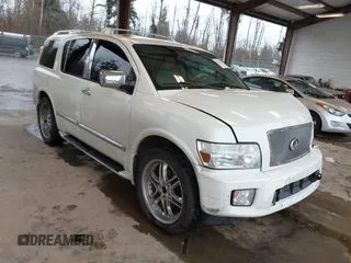 2007 Infiniti QX56 with VIN 5N3AA08C27N806504, listed as a IAAI auction lot 41484226 with 202,943 mi miles. Bid and sale history available at carsss.com. Image 1.