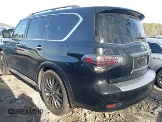 2017 Infiniti QX80 with VIN JN8AZ2NE8H9150542, listed as a IAAI auction lot 41810110 with 112,328 mi miles and . Bid and sale history available at DreamBid. Image 3.