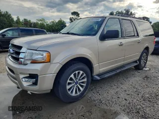 2017 Ford Expedition Max XLT z VIN 1FMJK1JT7HEA16946, wystawiony jako Copart lot #65618465 z przebiegiem 129 994 mil mil oraz Czysty tytuł • Clean title. Historia ofert i sprzedaży dostępna na DreamBid. Obrazek 1.