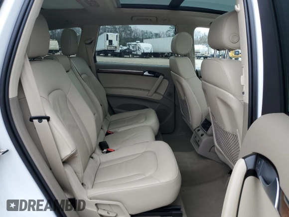 2015 Audi Q7 3.0T Premium with VIN WA1CGAFE2FD027665, listed as a Copart auction lot 44530395 with 74,431 mi miles and Salvage Title. Bid and sale history available at carsss.com. Image 11.