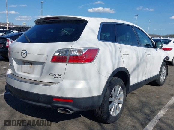 2010 Mazda CX-9 Sport with VIN JM3TB3MV1A0205558, listed as a IAAI auction lot 41880023 with 192,250 mi miles and . Bid and sale history available at carsss.com. Image 4.