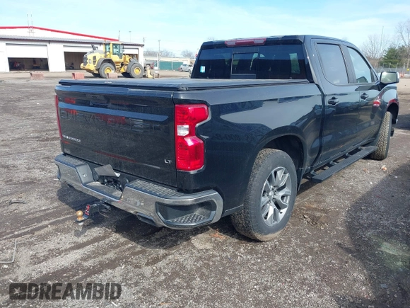 2021 Chevrolet Silverado 1500 LT with VIN 1GCUYDED0MZ253365, listed as a IAAI auction lot 41824906 with 1 mi miles. Bid and sale history available at carsss.com. Image 4.