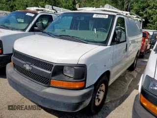 2013 Chevrolet Express Cargo with VIN 1GCWGFCA4D1903331, listed as a Copart auction lot 66237225 with 167,055 mi miles and Clean title. Bid and sale history available at DreamBid. Image 1.