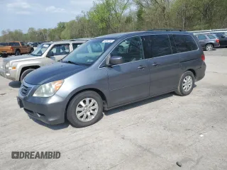 2010 Honda Odyssey EX with VIN 5FNRL3H48AB011905, listed as a Copart auction lot 54990195 with 236,506 mi miles and Clean Title. Bid and sale history available at DreamBid. Image 1.