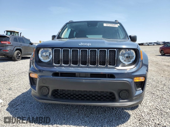 2021 Jeep Renegade Sport with VIN ZACNJCAB8MPM95324, listed as a Copart auction lot 52520685 with 10,733 mi miles and Non repairable. Bid and sale history available at DreamBid. Image 5.