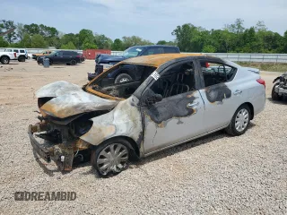2015 Nissan Versa SV with VIN 3N1CN7AP8FL889566, listed as a Copart auction lot 53102695 with Not Provided miles and Non Repairable. Bid and sale history available at carsss.com. Image 1.