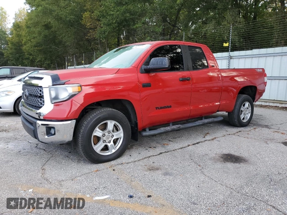 2020 Toyota Tundra 2WD SR with VIN 5TFRY5F17LX256645, listed as a Copart auction lot 74015264 with 90,747 mi miles and Salvage Title. Bid and sale history available at carsss.com. Image 1.