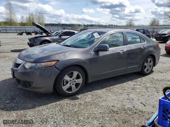 2010 Acura TSX with VIN JH4CU2F64AC006696, listed as a Copart auction lot 52131005 with 169,653 mi miles and Salvage Title. Bid and sale history available at carsss.com. Image 1.