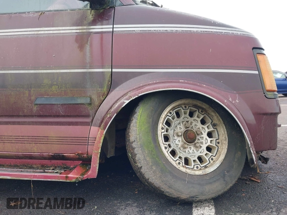 1991 Chevrolet Astro Cargo z VIN 1GBDM19Z4MB136076, wystawiony jako IAAI lot #41482281 z przebiegiem 202 682 mil mil oraz . Historia ofert i sprzedaży dostępna na DreamBid. Obrazek 16.