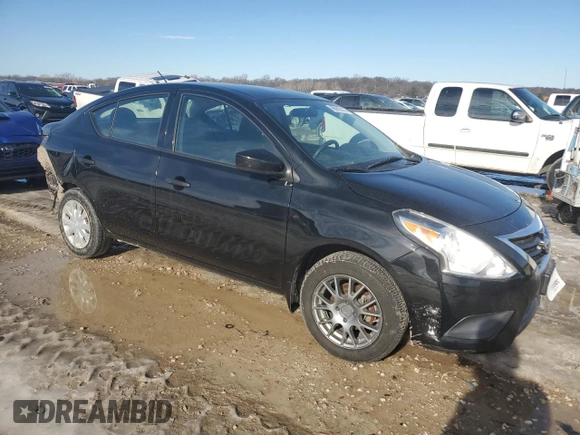 2016 Nissan Versa SV z VIN 3N1CN7AP1GL845104, wystawiony jako Copart lot #88950515 z przebiegiem 89 075 mil mil oraz Szkoda całkowita • Salvage title. Historia ofert i sprzedaży dostępna na DreamBid. Obrazek 4.